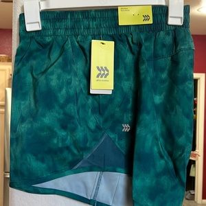 All in one motion running shorts